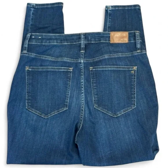 Madewell Women's Jeans Size 30 Curvy High Rise Skinny Good Condition - Picture 3 of 7